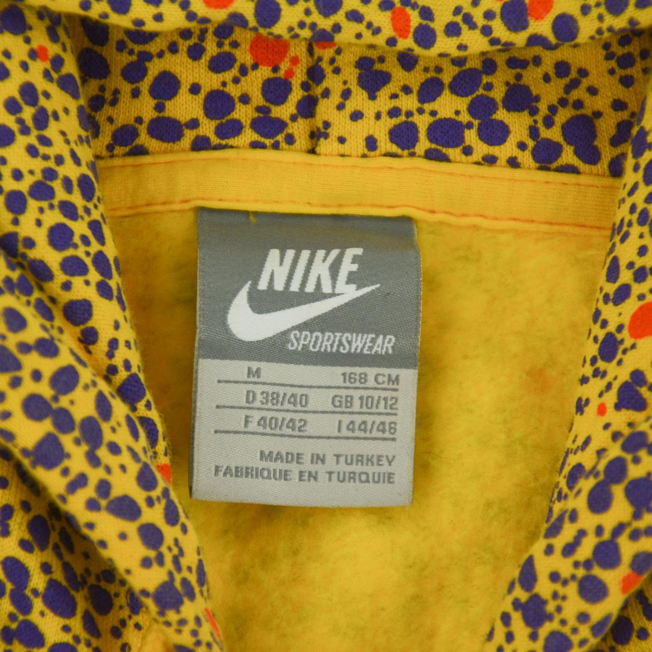 Vintage Nike Zip Up Pattern Hoodie Woman’s Size M - Known Source