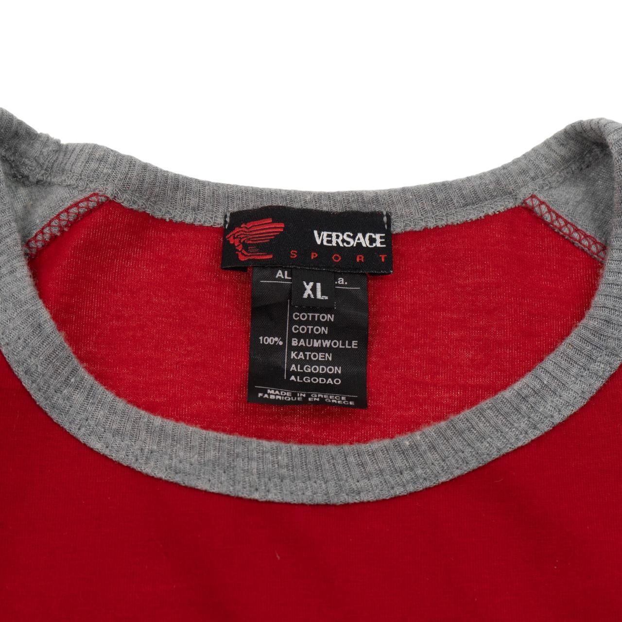 Vintage Versace Long Sleeve T Shirt Size L - Known Source