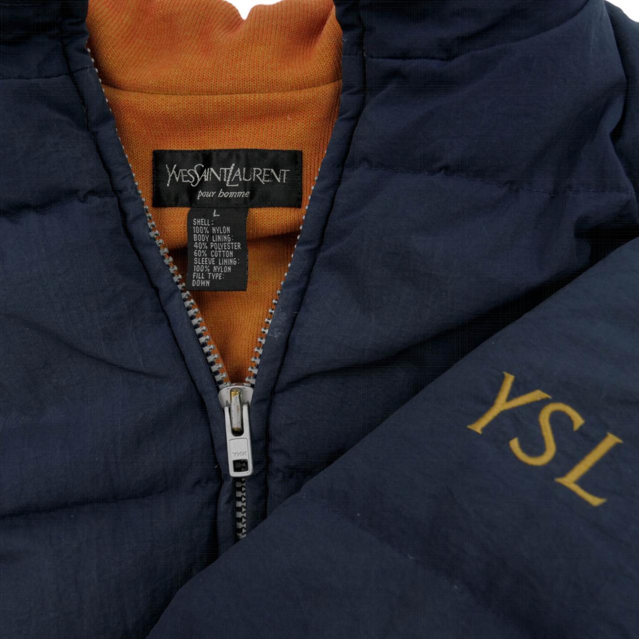 Vintage YSL Yves Saint Laurent Puffer Jacket Size XL - Known Source