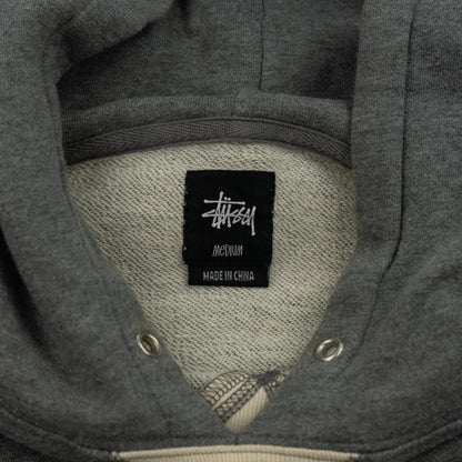 Vintage Stussy Embroidered Hoodie Size L - Known Source