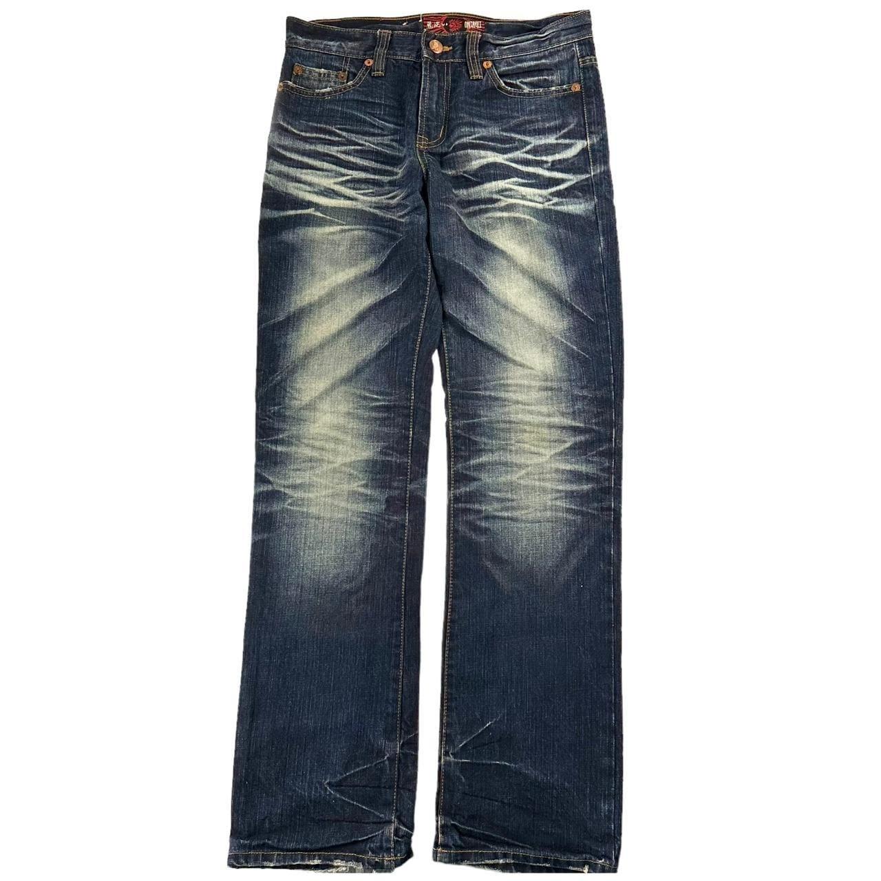 Vintage Oniarai monster head Japanese denim jeans trousers W32 - Known Source