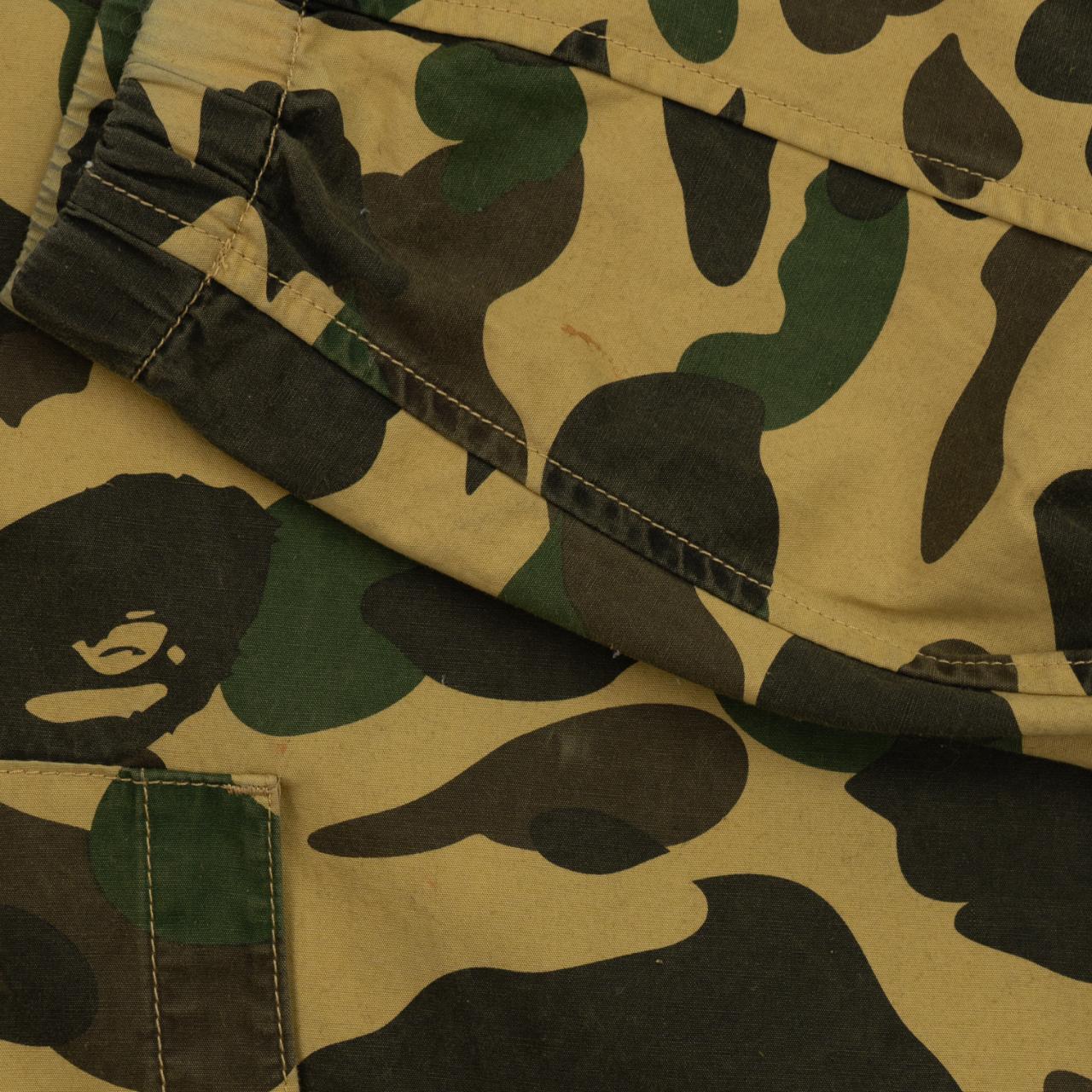 Vintage Bape Camo Q Zip Jacket Size L - Known Source