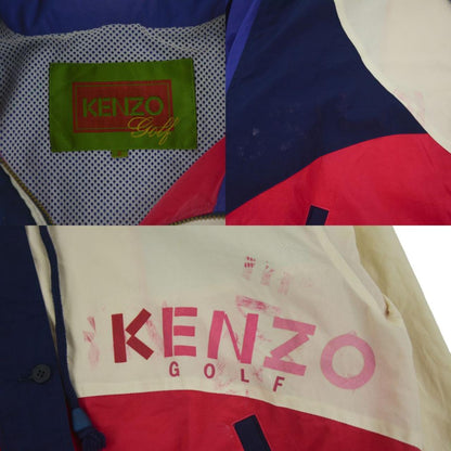 Vintage Kenzo Logo Zip Up Jacket Size M - Known Source