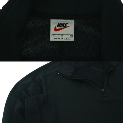 Vintage Nike Q Zip Swoosh Collar Jacket Size S - Known Source