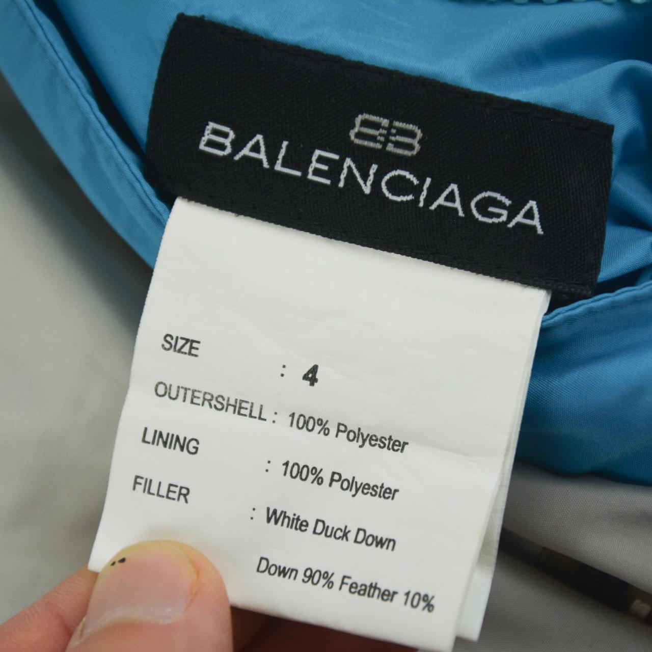 Vintage Balenciaga Reversible Puffer Jacket Size XL - Known Source