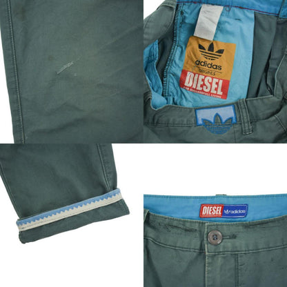 Vintage Adidas X Diesel Trousers Size W39 - Known Source