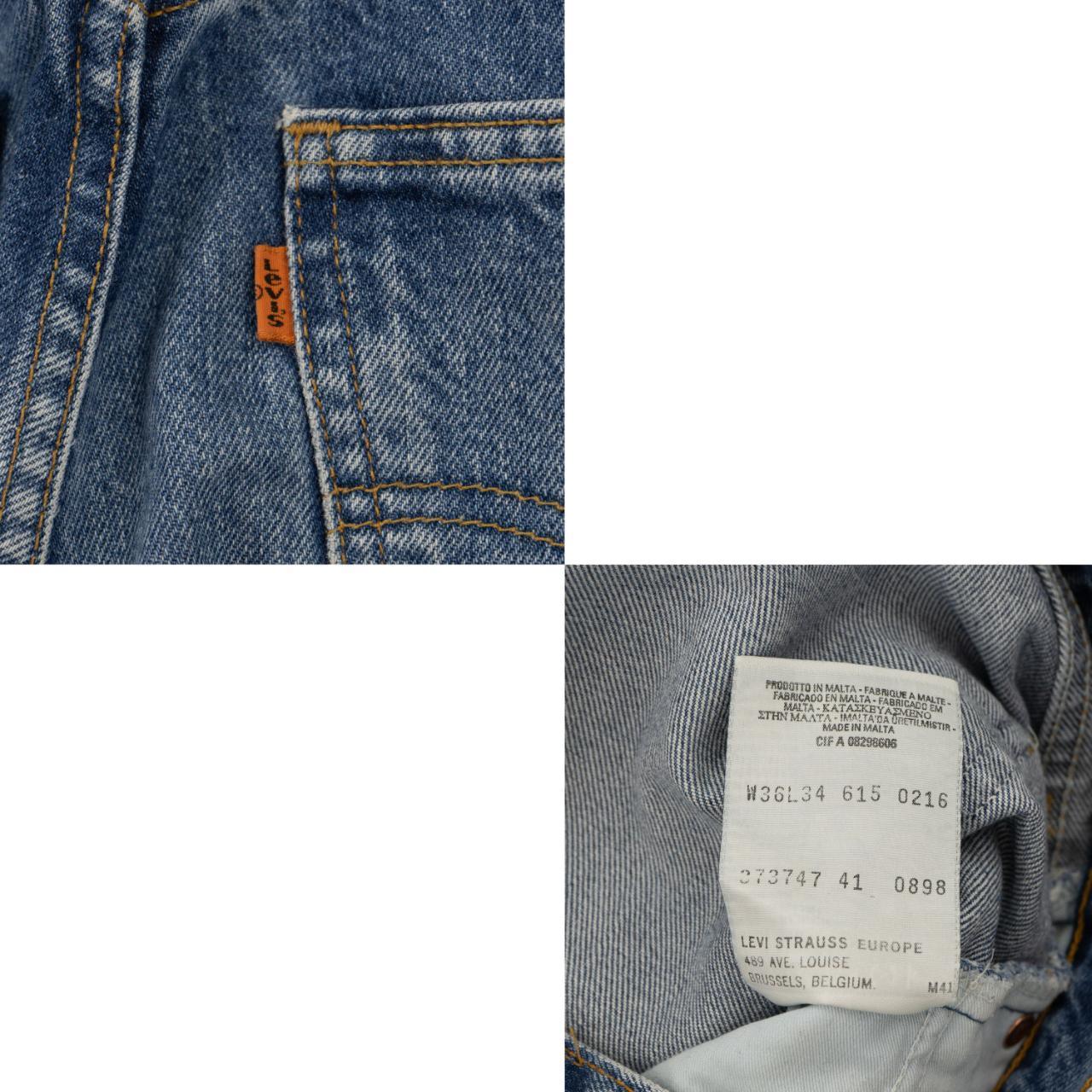 Vintage Levis 615 Denim Jeans Size W34 - Known Source