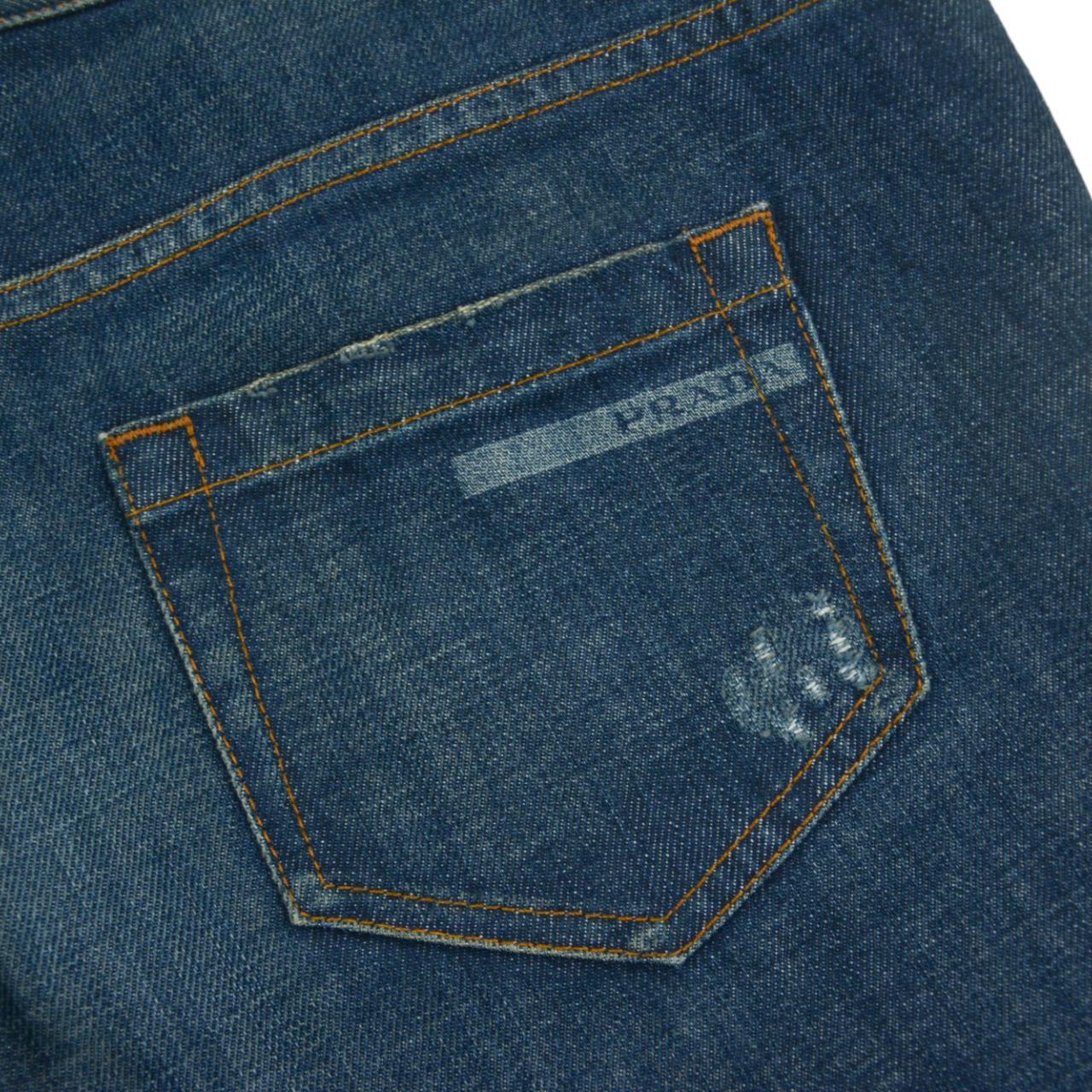 Vintage Prada Logo Jeans Size W39 - Known Source