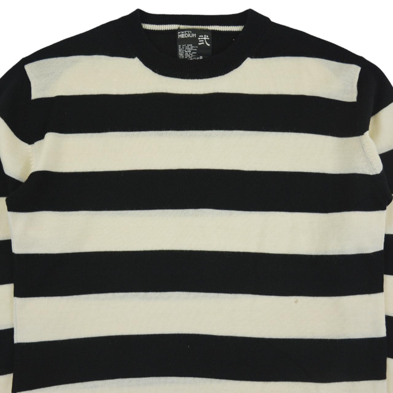 Vintage PPFM Striped Knitted Jumper Size S - Known Source