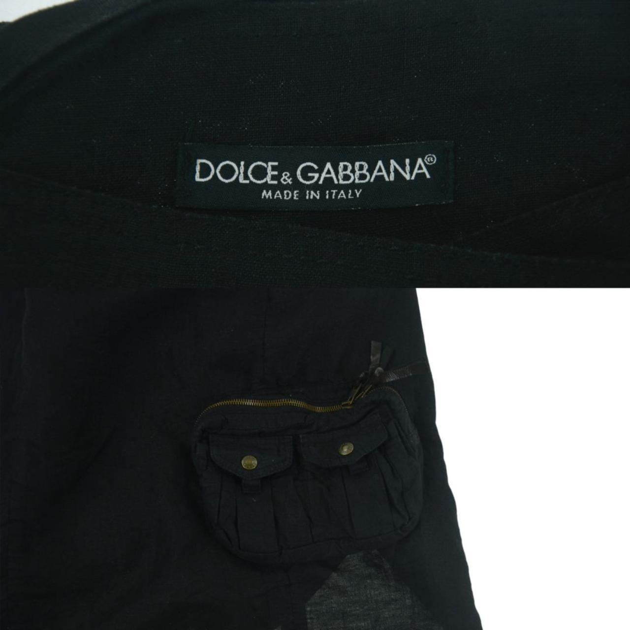 Vintage Dolce and Gabbana Multi Pocket Wrap Skirt Size W28 - Known Source