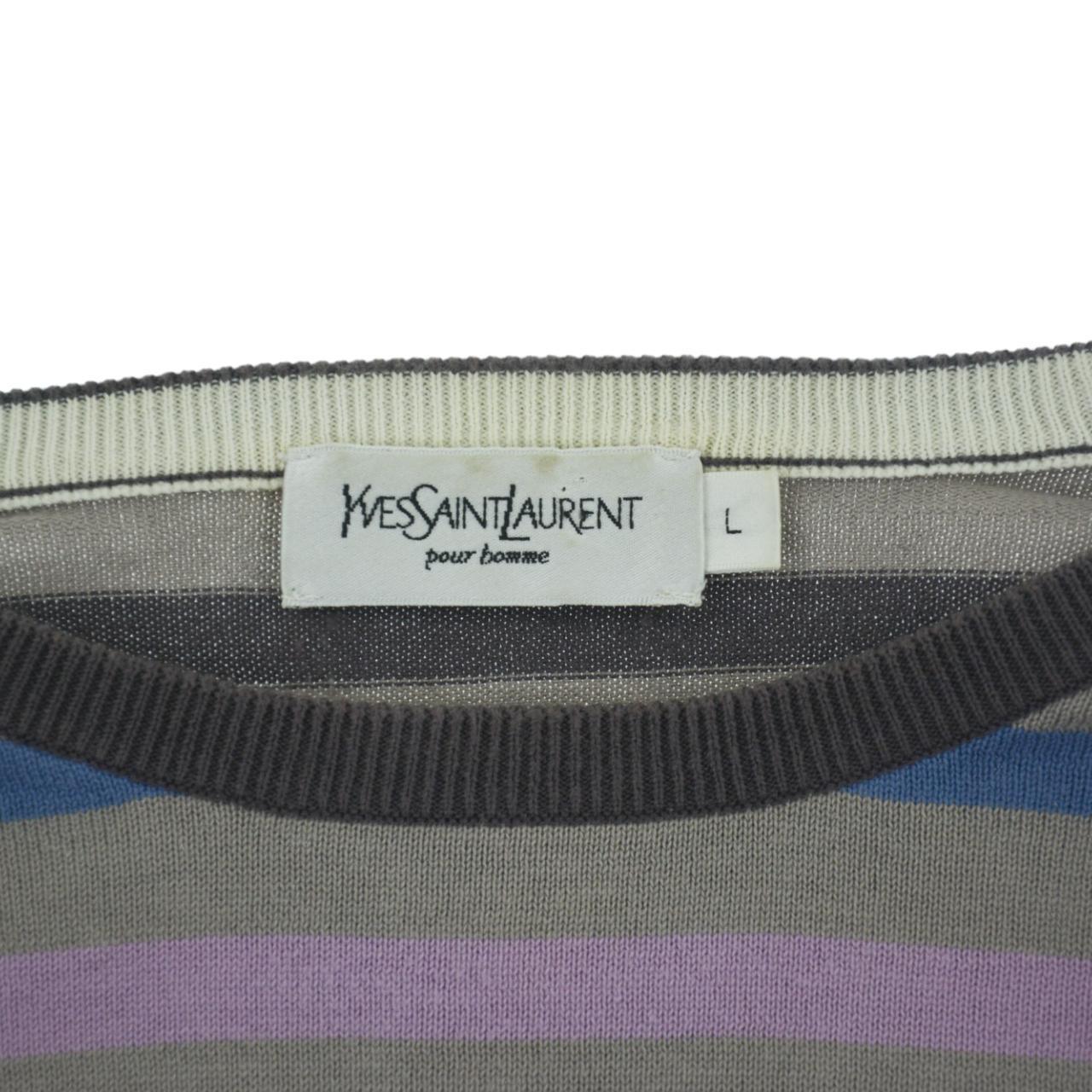 Vintage YSL Yves Saint Laurent Knitted Jumper Size L - Known Source