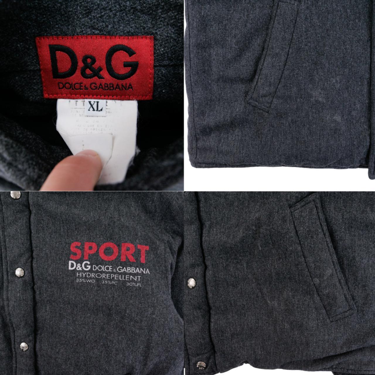 Vintage D&G Dolce & Gabbana Sport Reversible Jacket Size XL - Known Source