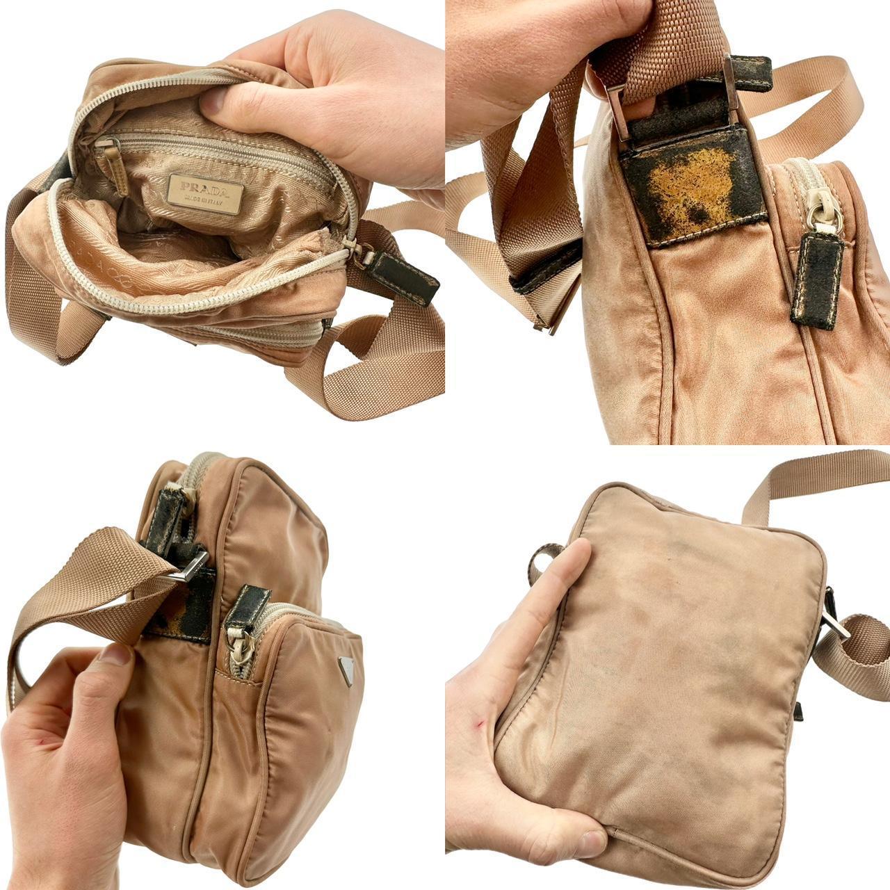 Vintage Prada nylon 3D Pocket cross body bag - Known Source