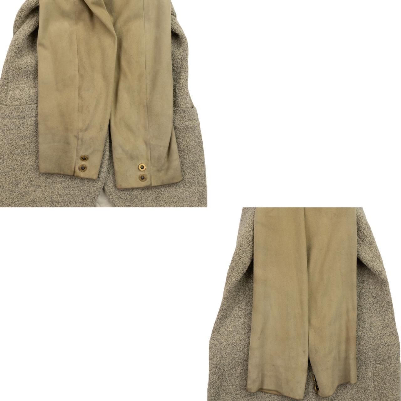 Vintage Versace Long Button Coat Womens Size M - Known Source