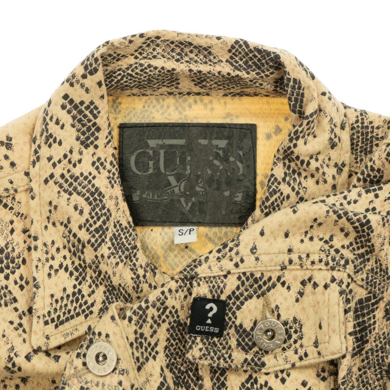 Vintage Guess Snake Pattern Jacket Womens Size S - Known Source
