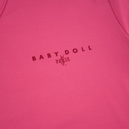 Vintage YSL Yves Saint Laurent Baby Doll Paris T Shirt Women's Size S - Known Source