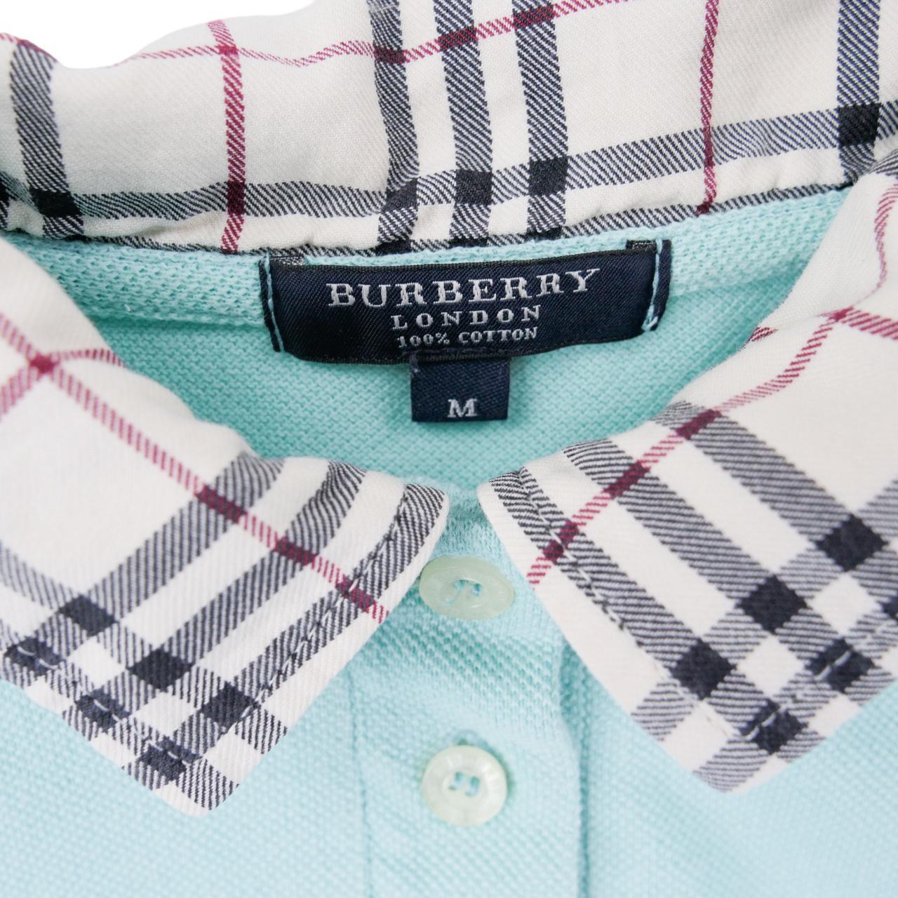 Vintage Burberry Polo Shirt Woman’s Size M - Known Source