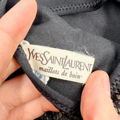 Vintage YSL Yves Saint Laurent Bathing Suit Woman’s Size M - Known Source