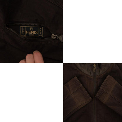 Vintage Fendi Reversible Monogram Jacket Size M - Known Source