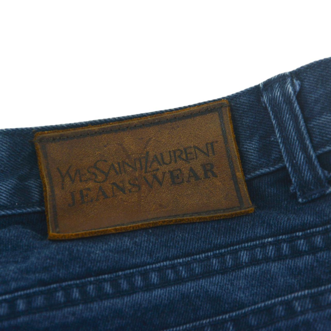 Vintage YSL Yves Saint Laurent Denim Jeans Size W37 - Known Source