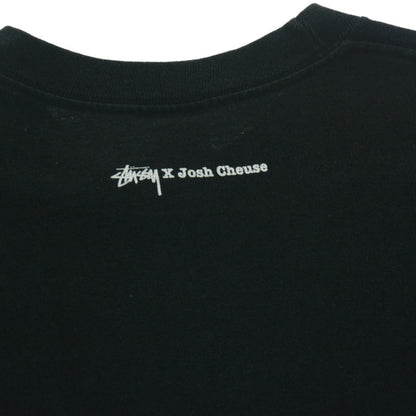 Vintage Stussy X Josh Cheuse T Shirt Size XL - Known Source