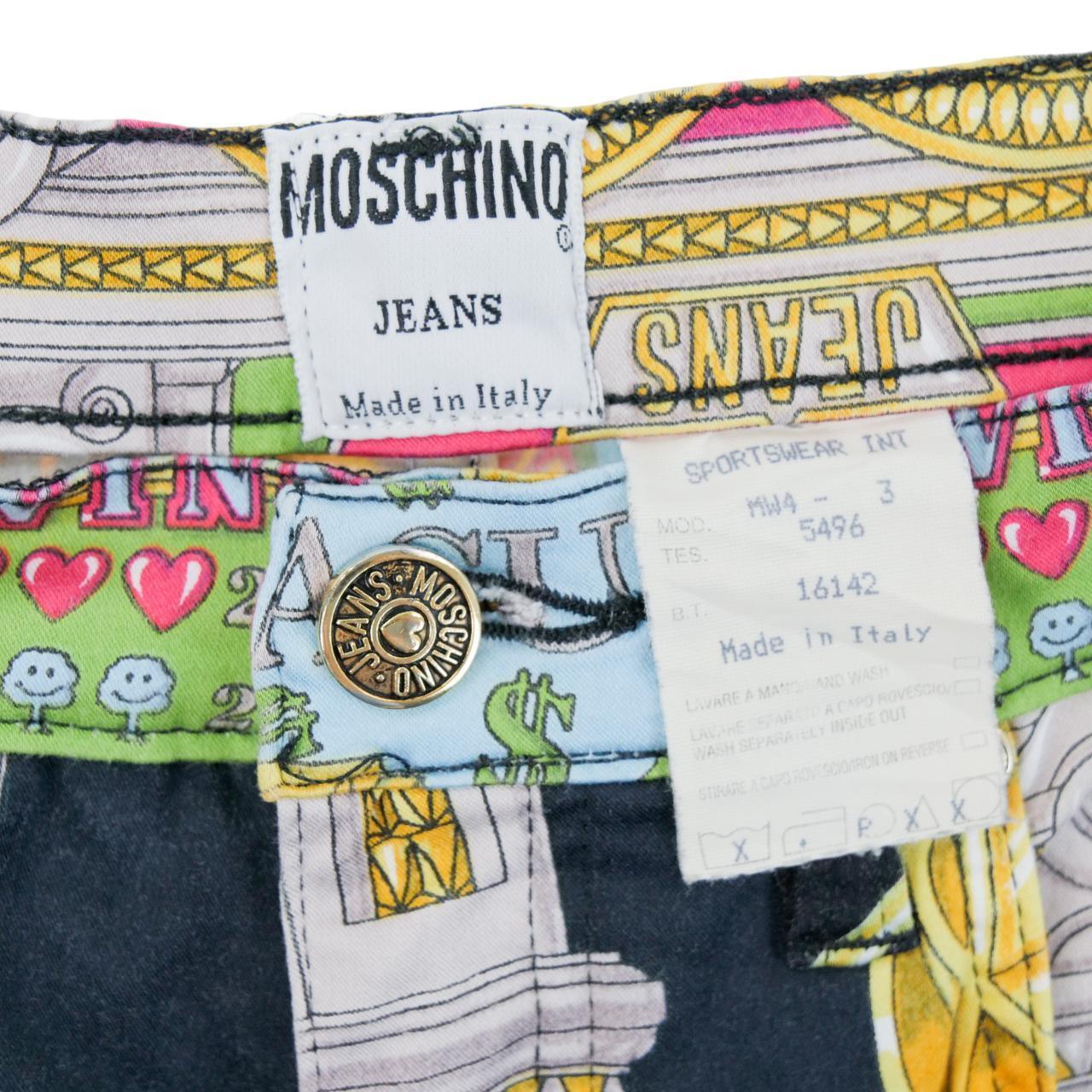 Vintage Moschino Slot Machine Trousers Size W26 - Known Source