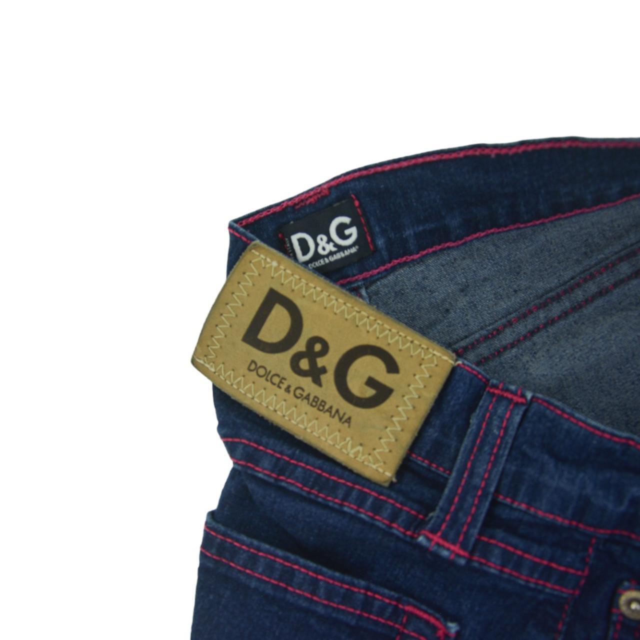 Vintage Dolce and Gabbana Contrast Stitching Jeans Size Women's W25 - Known Source