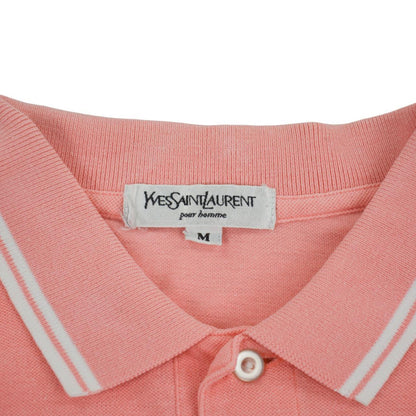 Vintage YSL Yves Saint Laurent Long Sleeve Polo Shirt Size S - Known Source