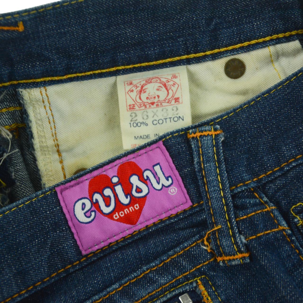 Vintage Evisu Double Gull Japanese Denim Jeans Women's Size W28 - Known Source