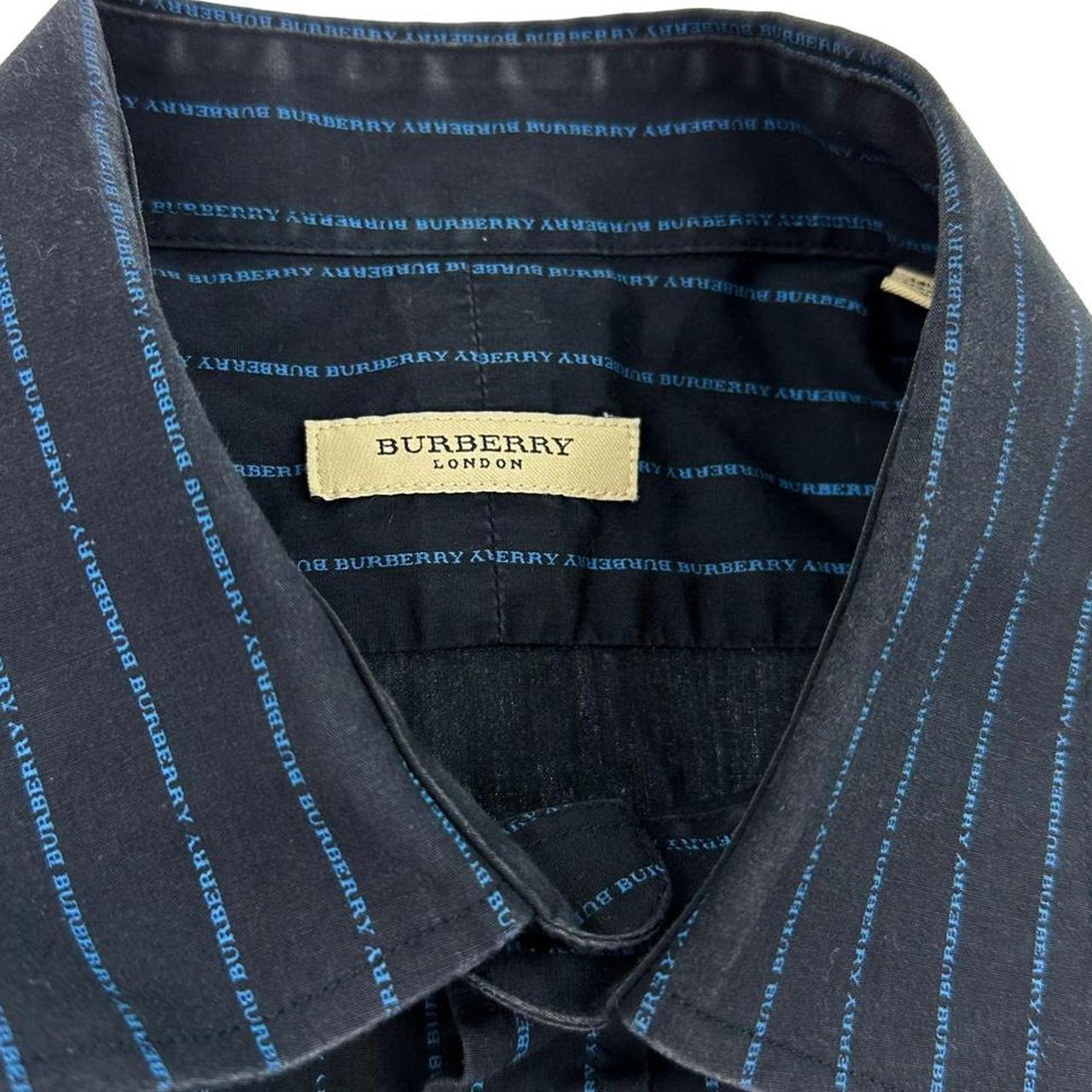 Vintage Burberry Monogram button shirt size L - Known Source