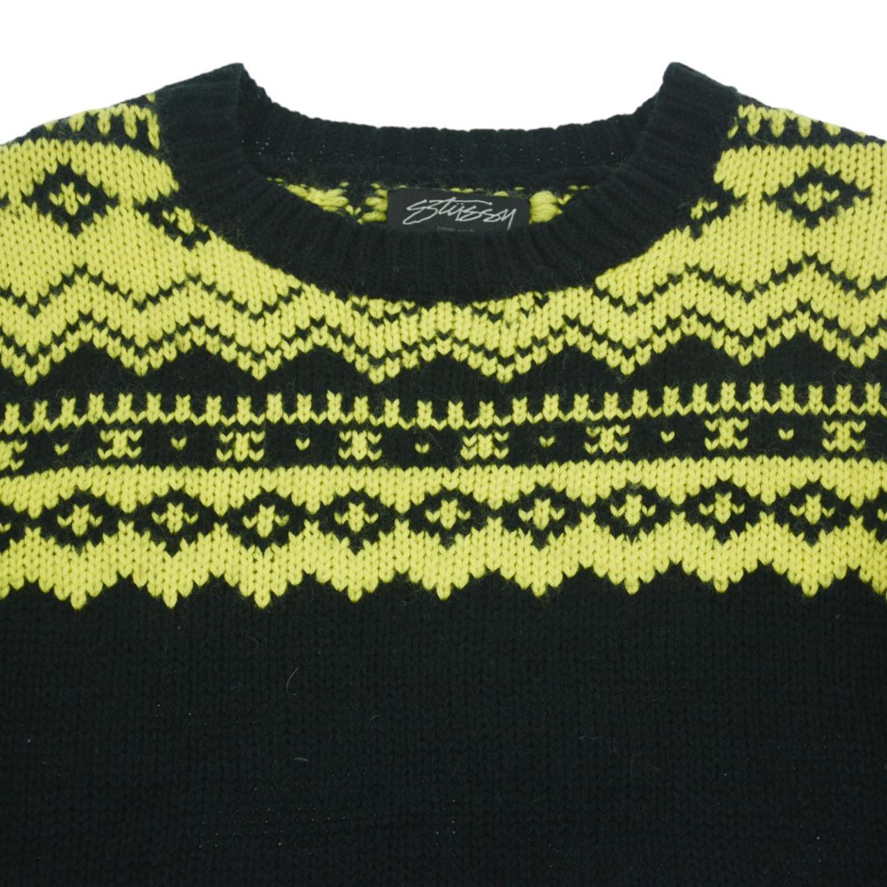 Vintage Stussy Knitted Jumper Woman’s Size M - Known Source