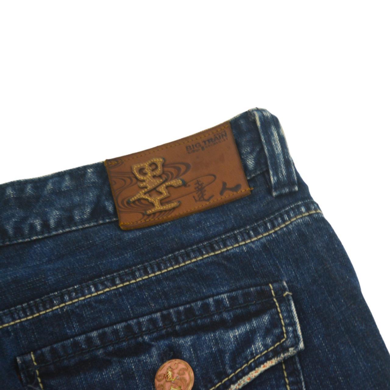 Vintage Flowers Big Train Japanese Denim Jeans Size W31 - Known Source