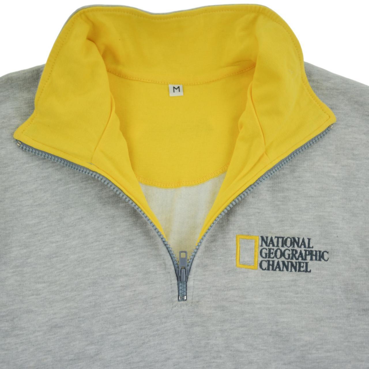 Vintage National Geographical Channel Q Zip Jumper Size S - Known Source