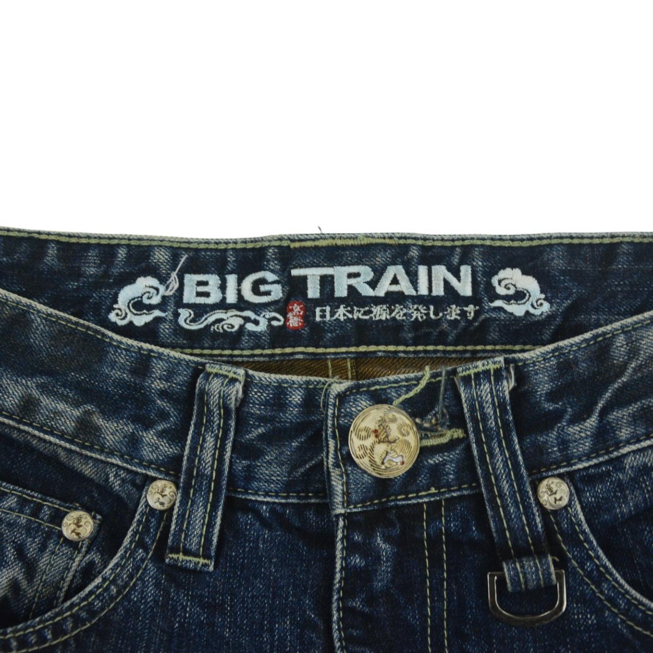 Vintage Koi Fish Big Train Japanese Denim Jeans Size W30 - Known Source