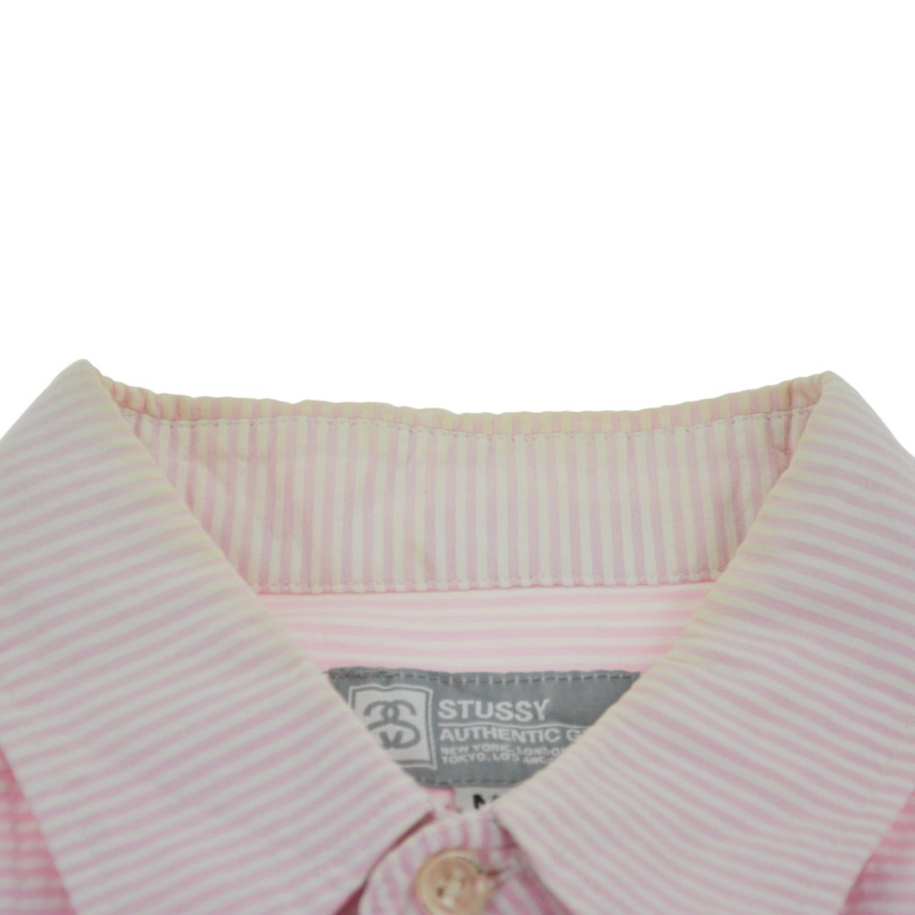 Vintage Stussy Striped Shirt Size M - Known Source
