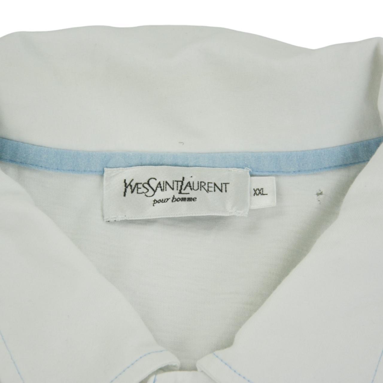 Vintage YSL Yves Saint Laurent Monogram Polo Shirt Size XL - Known Source