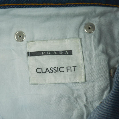 Vintage Prada Logo Jeans Size W39 - Known Source