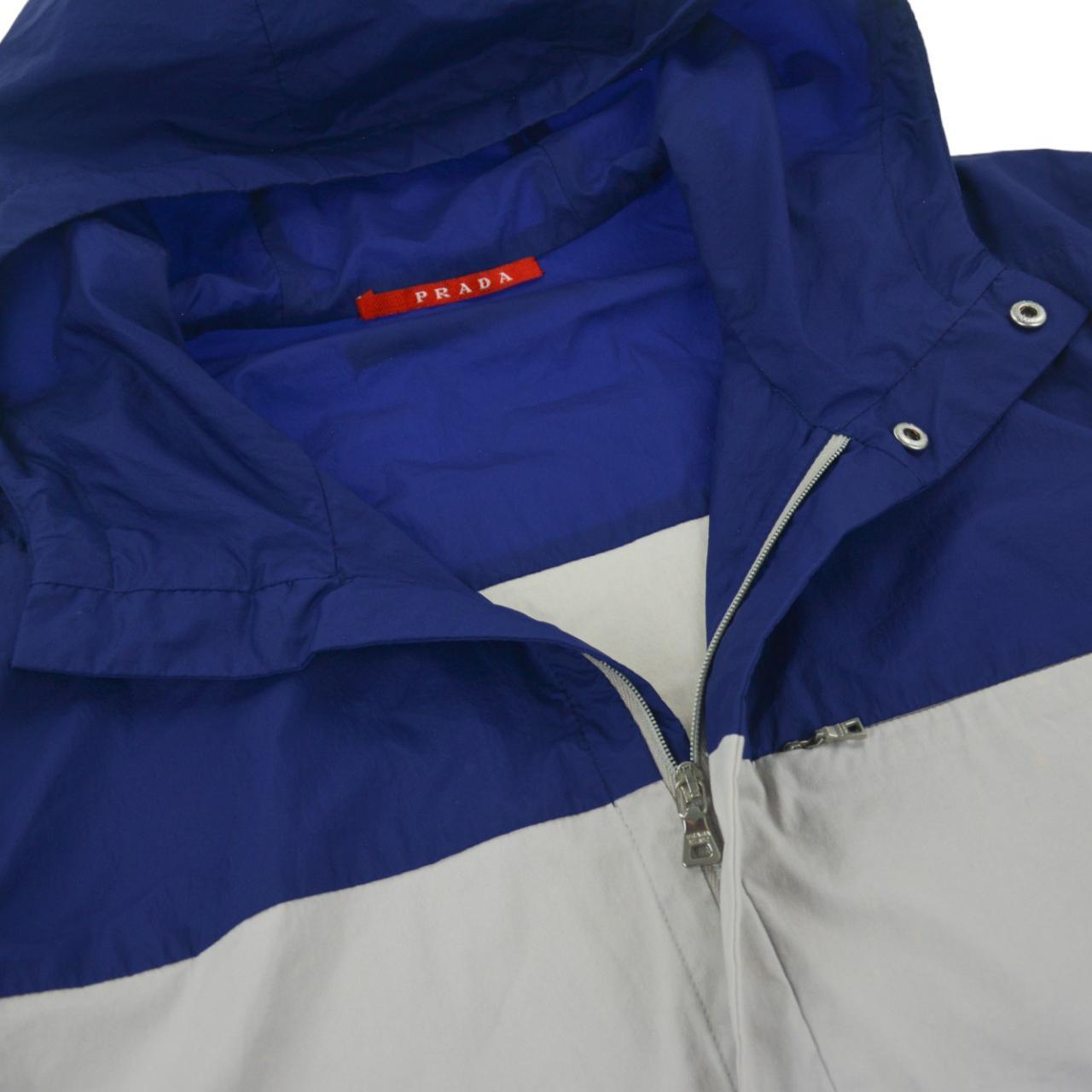 Vintage Prada Sport Zip Up Hooded Jacket Size M - Known Source
