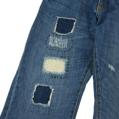 Vintage Geronimo Feathers Denim Jeans Size W31 - Known Source