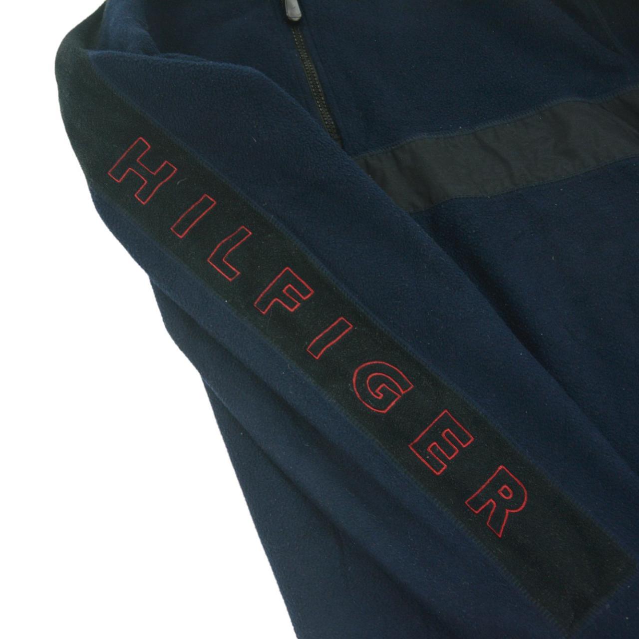 Vintage Tommy Hilfiger Q Zip Fleece Jumper Size M