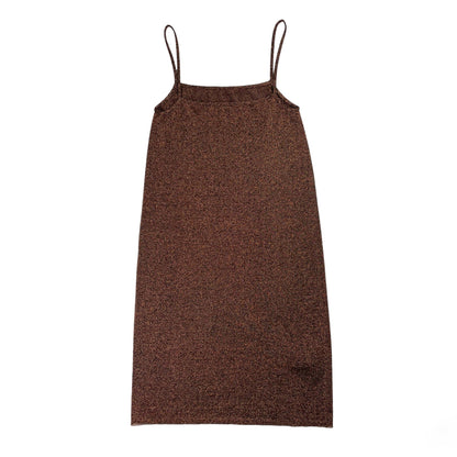 Prada 2011 copper slip dress - Known Source