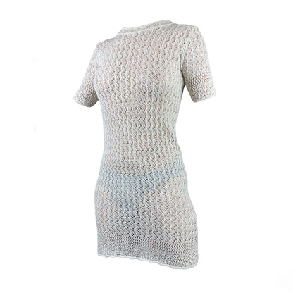 c.1994 Vivienne Westwood crochet knit dress - Known Source
