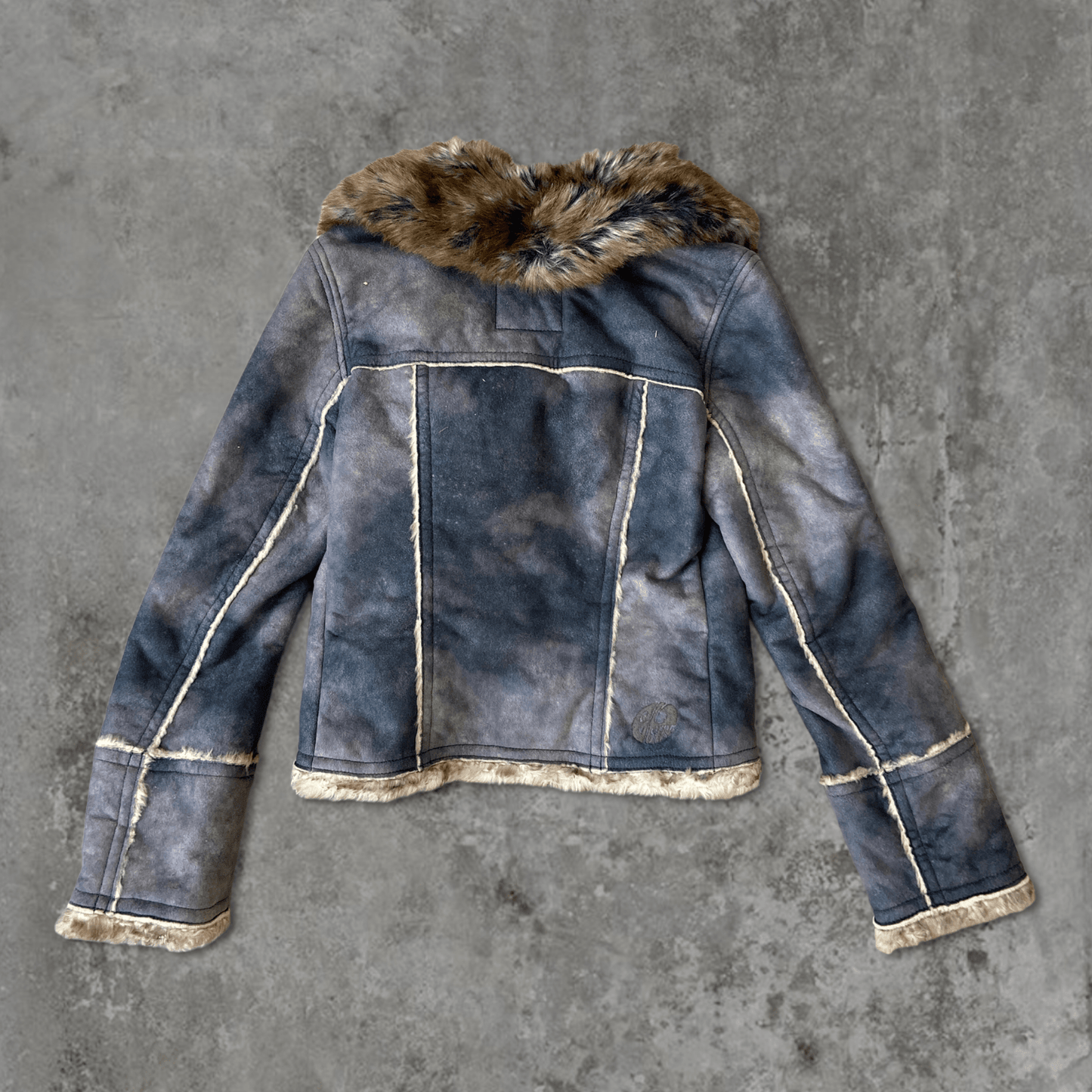 MISS SIXTY FAUX FUR & SUEDE COAT - S - Known Source