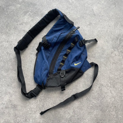 Nike RARE 1990s technical tri-harness sling bag (19”x13”x7”) - Known Source
