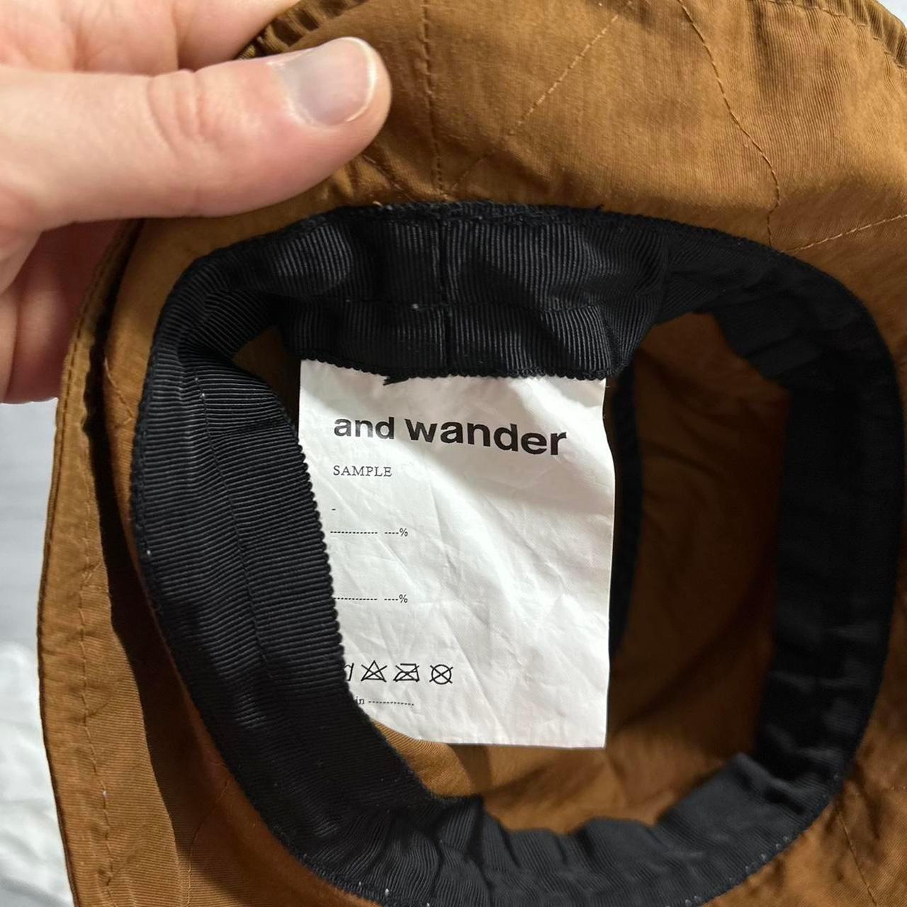 And Wander Sample Rust Bucket Hat - Known Source