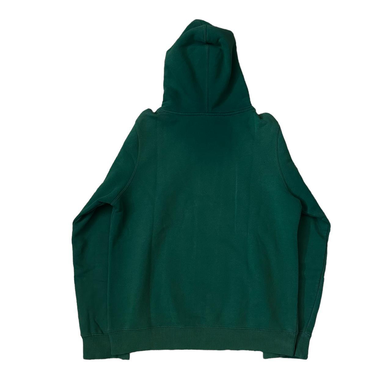 Stussy pine Green logo hoodie - Known Source
