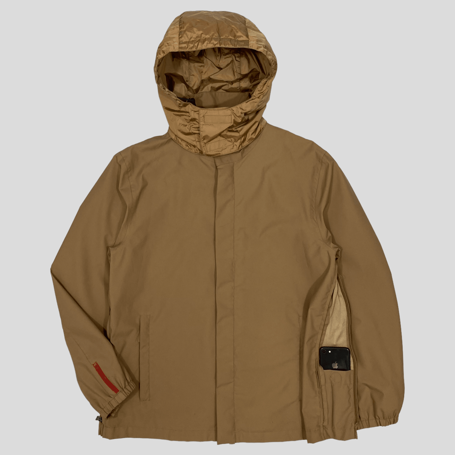 Prada Sport SS01 Goretex Jacket with Nylon Pocket Hood - L - Known Source
