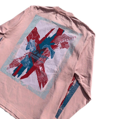 Cav Empt pink long sleeve print top - Known Source