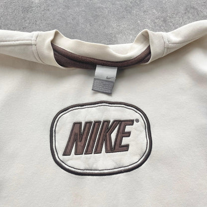 Nike RARE 2000s heavyweight embroidered sweatshirt (M) - Known Source