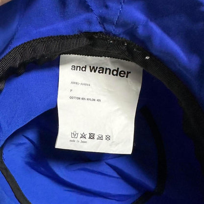 And Wander Reflective Stitch Bucket Hat - Known Source